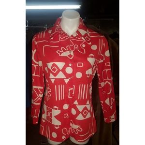 Vintage 60s/70s Rhonda Lee Top Size 16